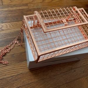 Rose Gold Chain Crossbody Purse 👜